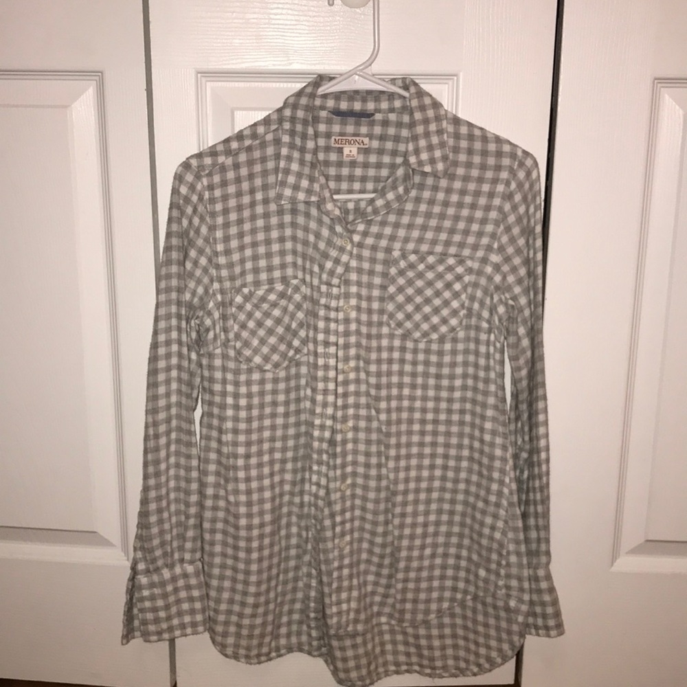 Target’s Merona Cotton Plaid Button Up